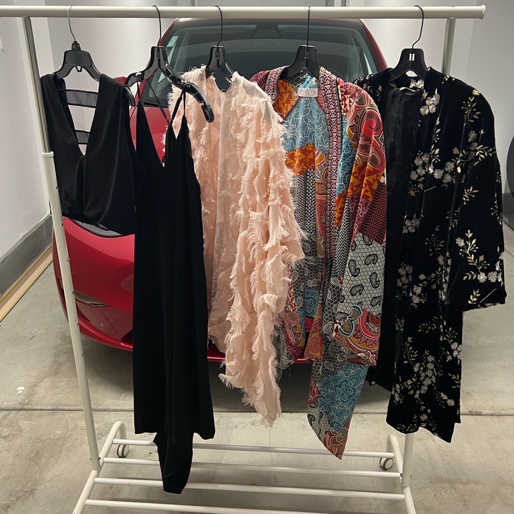 Kimono dresses sets of 5